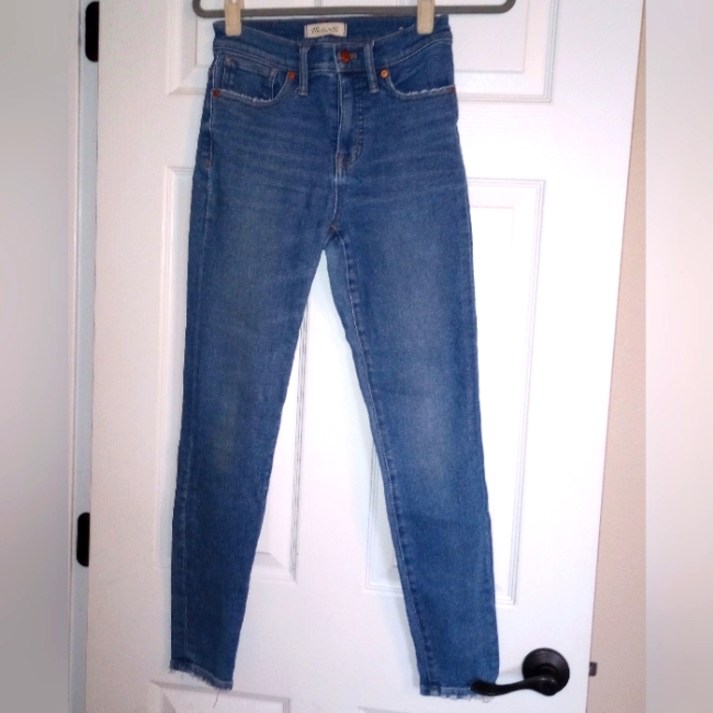 Madewell 9" High Rise Stretchy Skinny Jean